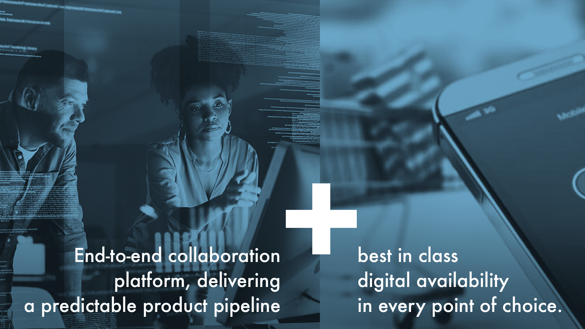 SyncForce predictable product pipeline plus digital availability point of choice